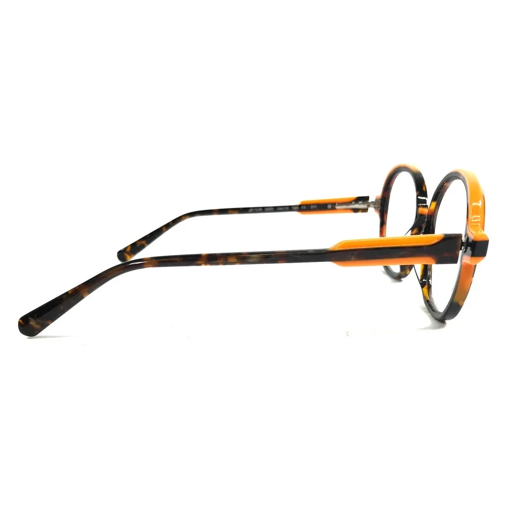 J.F. Rey Eyeglasses Frames JF1529 9960 Tortoise Orange Round Full Rim 54-16-143